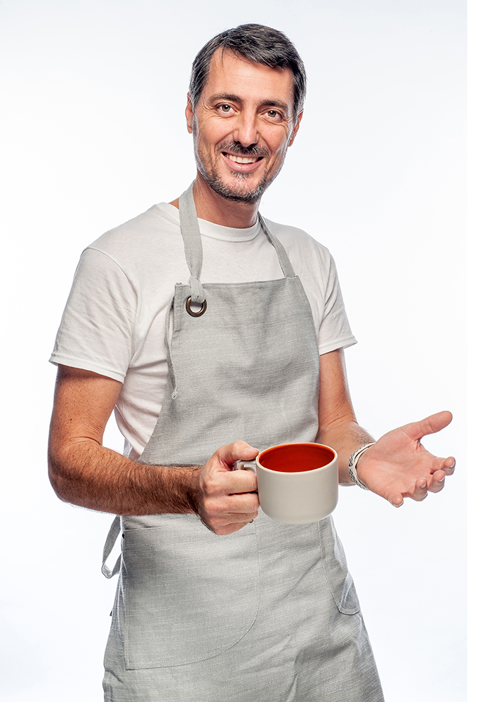 Editorial portrait for Guseven by European photographer Chendo Pérez